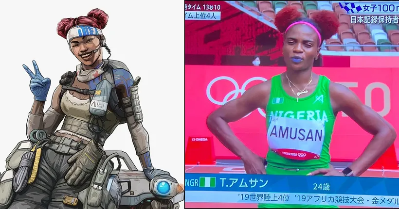 เป็นตะลึง! เมื่อ Lifeline จาก Apex Legends โผล่ในการแข่งโตเกียวโอลิมปิก 2020