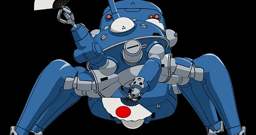 ชมภาพคุณลุงชาวญี่ปุ่นขี่หุ่นรบ Tachikoma อยู่บนถนน!?