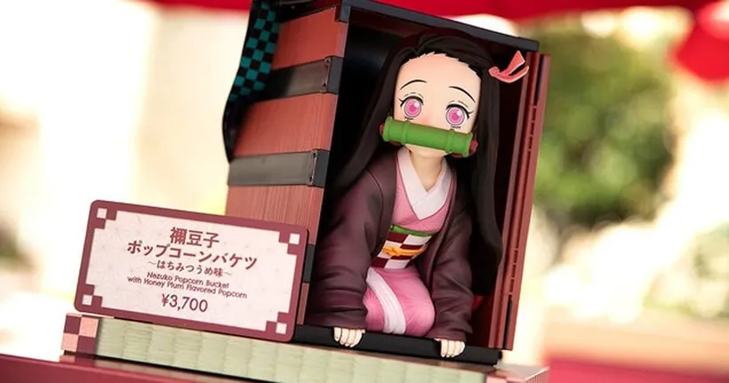 ถัง Popcorn Nezuko ของ USJ ฮิตจัด ทำเอาผู้คนรอต่อคิวซื้อนานกว่า 5 ชั่วโมง!