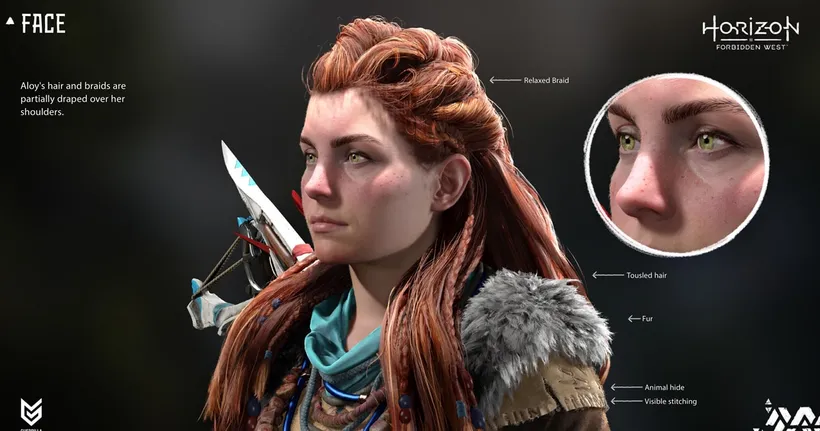 Horizon Forbidden West ปล่อยภาพวิชวลใหม่ของ Aloy กับการพัฒนาบน PS5