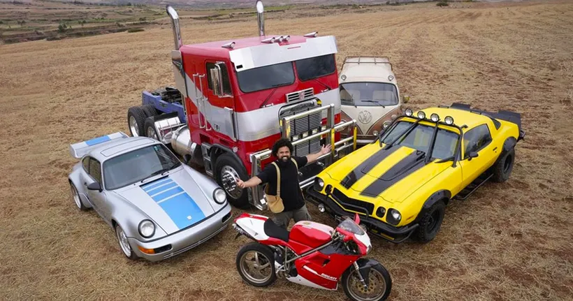 เผยโฉมเหล่า Autobots และ Terrorcons ในภาพจากกองถ่าย Transformers: Rise of the Beasts