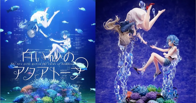 Shiroi Suna no Aquatope ออกฟิกเกอร์ 2 นางเอกในท่าที่เหมือนหน้าปกอนิเมะแบบเป๊ะๆ