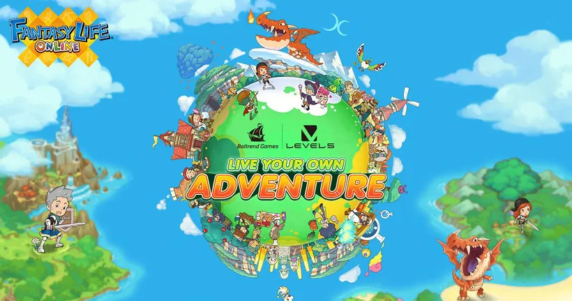 Fantasy Life Online ประกาศเปิดตัวเวอร์ชั่นภาษาอังกฤษ! พร้อมเตรียมเปิดทดสอบ CBT 28 ตุลาคมนี้!