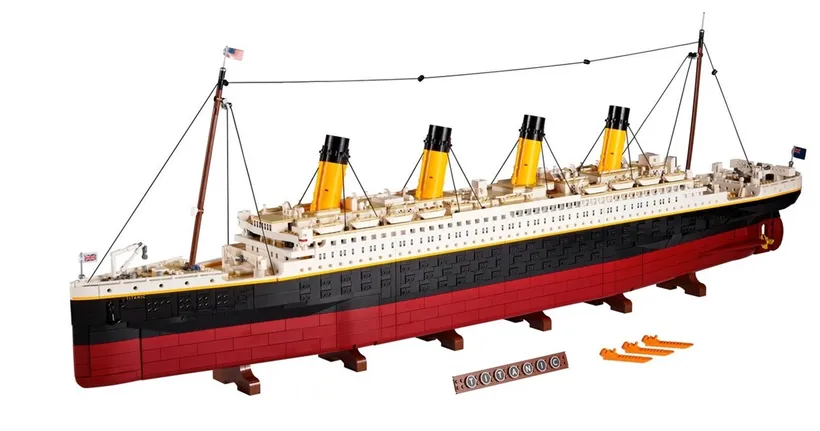 LEGO ออกตัวต่อเซ็ตเรือ TITANIC ยาวกว่า 1.3 เมตร วางจำหน่ายเดือนหน้า