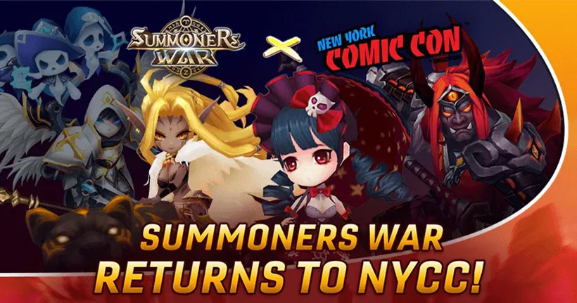 Com2uS เข้าร่วม New York Comic Con 2021 สหรัฐอเมริกา เปิดบูธ Summoners War พร้อมเผยฟิกเกอร์ใหม่ เอาใจแฟนๆ ทั่วโลก!
