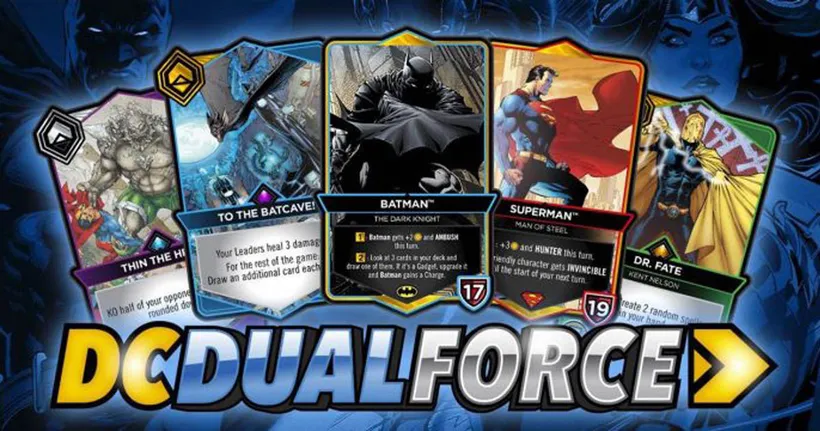 DC Comic เปิดตัวการ์ดเกม DC Dual Force และเตรียมเปิดให้เล่นฟรีปีหน้า