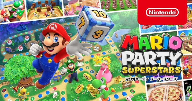 Mario Party เกมกระดานเสริมสร้างมิตรภาพปล่อยคลิปเกมเพลย์