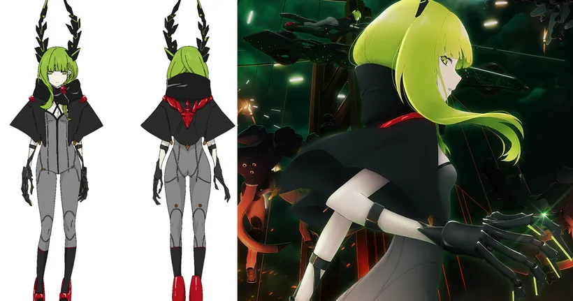 Black★★Rock Shooter Dawn Fall ปล่อยภาพวิชวลของ Dead Master