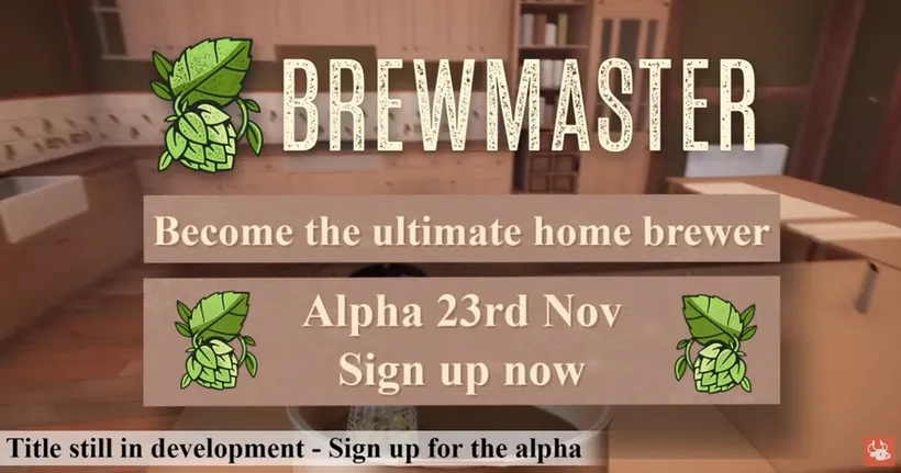 เกมใหม่แนวคราฟท์เบียร์ Brewmaster: Beer Brewing Simulator เตรียมวางจำหน่ายปีหน้านี้