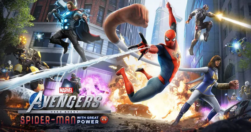 มาซะที! Marvel's Avengers ปล่อยตัวอย่างใหม่โชว์การบู๊ของ Spider-Man
