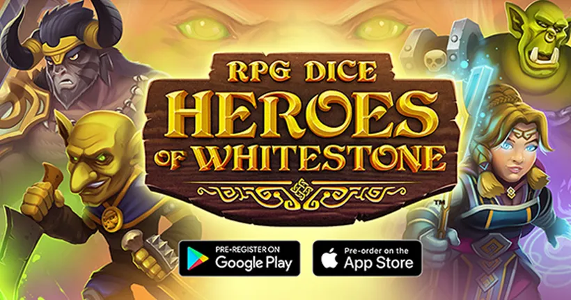 RPG Dice : Heroes of Whitestone เปิดให้ลงทะเบียนล่วงหน้าแล้ว!