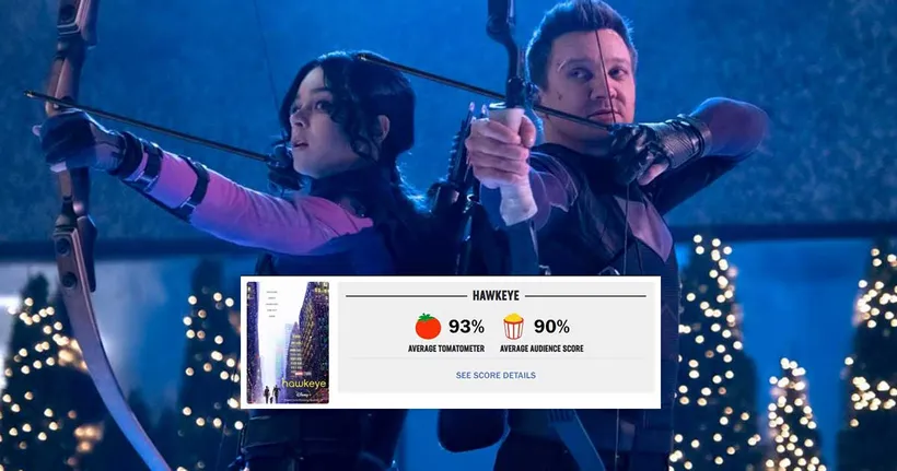 Hawkeye ทำคะแนนเปิดตัวสองตอนแรกจาก Rotten Tomatoes ไปเกือบเต็ม