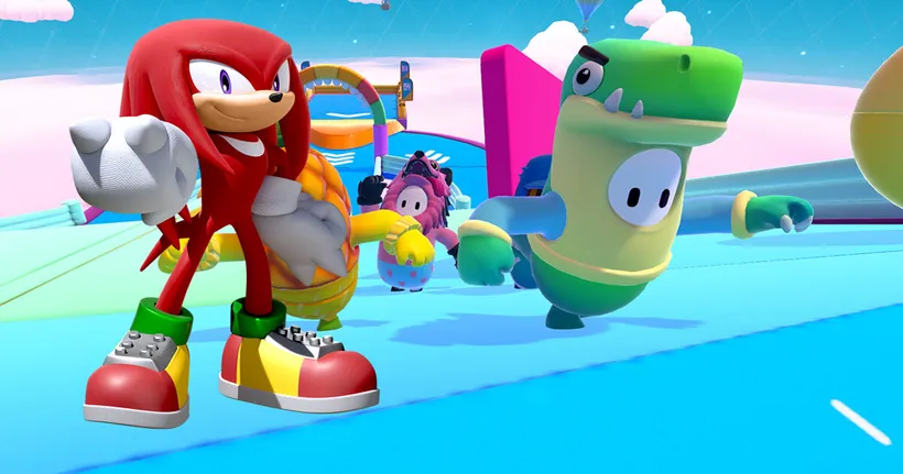 Knuckles จากซีรีส์ Sonic เตรียมเข้าไปเป็นสกินใน Fall Guys