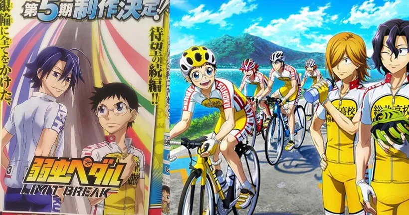 Yowamushi Pedal มังงะโอตะคุน่องเหล็กประกาศสร้างอนิเมะซีซั่น 5 ฉายปีหน้า