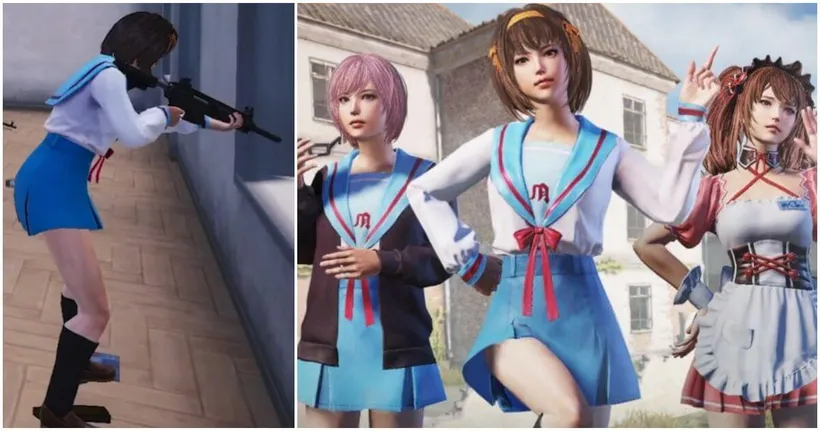 PUBG Mobile ญี่ปุ่นประกาศโคลาโบกับ The Melancholy of Haruhi Suzumiya!
