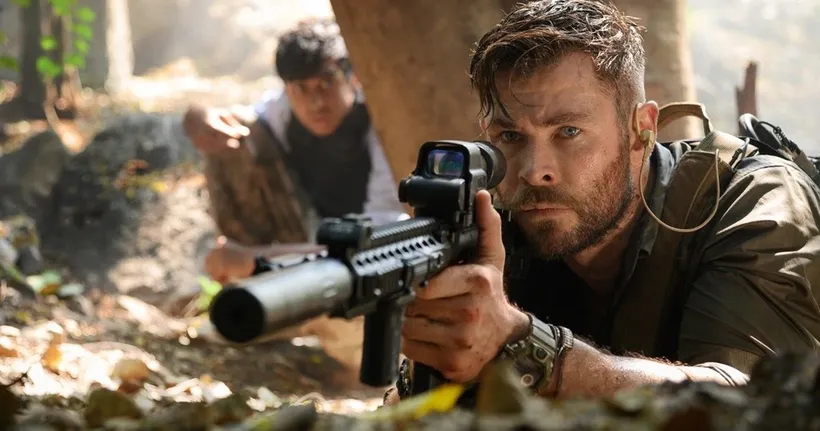 Chris Hemsworth หนาวเหน็บในคลิปล่าสุดจากกองถ่าย Extraction 2