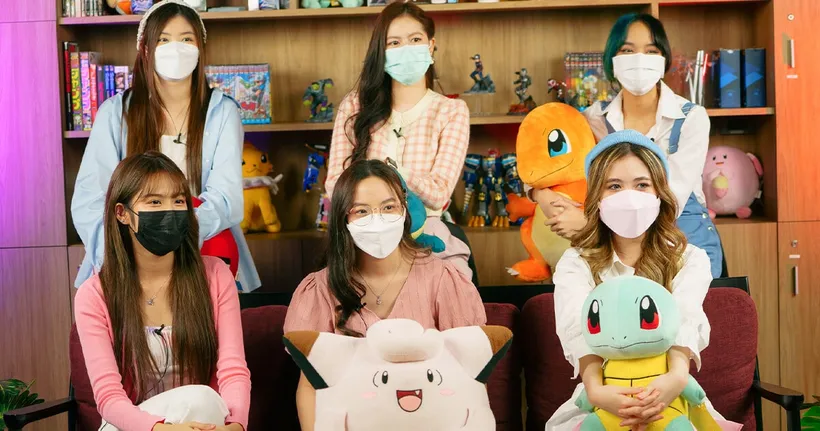 ประมวลภาพเบื้องหลังไลฟ์พิเศษ 48TH Game Caster ของ 6 สาว BNK48