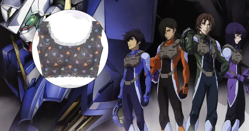 Gundam OO ร่วมกับ Peach John เอาใจสาวๆ ด้วยชุดชั้นในลาย เซเลสเชียลบีอิ้ง