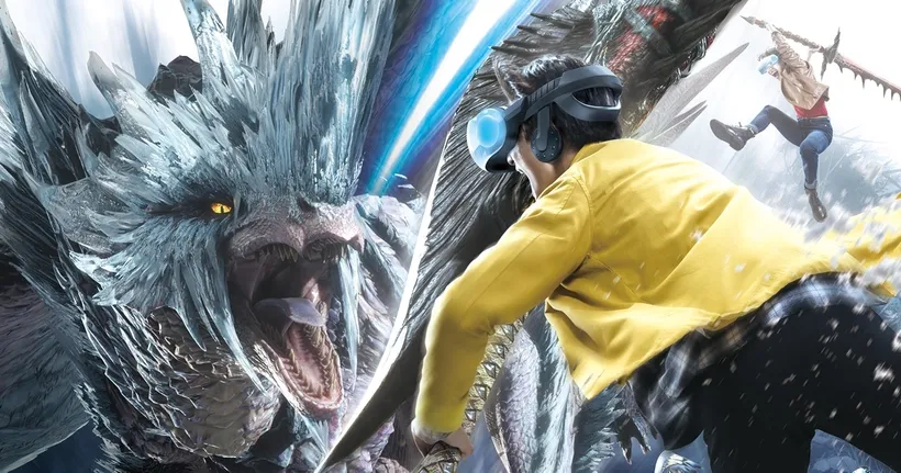 Universal Japan เปิดประสบการณ์ล่าแย้ผ่าน XR Walk สัมผัสโลก Monster Hunter World แบบเสมือนจริงผ่านแว่น VR