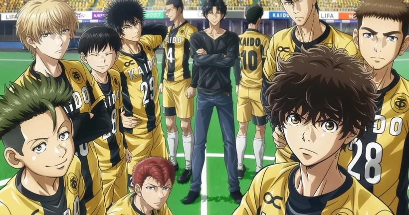 Aoashi ฉบับอนิเมะ ปล่อยภาพคีย์วิชวลลำดับที่ 1 เตรียมฉาย 9 เมษายน 2022!