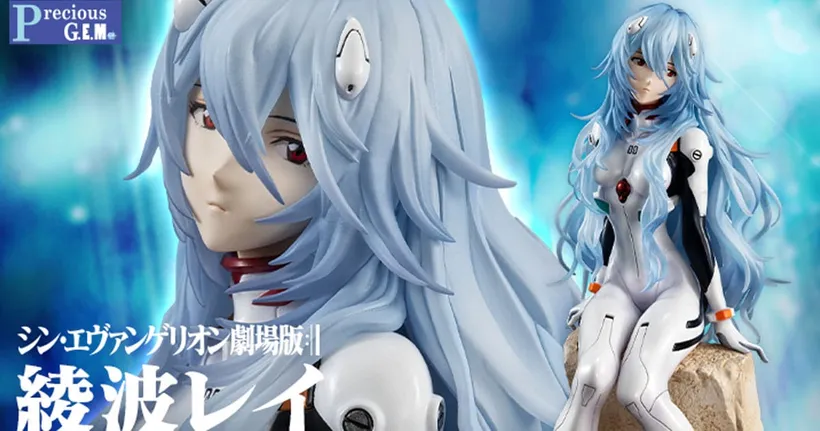 บัตรในมือสะท้าน Evangelion เปิดจองฟิกเกอร์ Ayanami Rei เวอร์ชั่นผมยาว