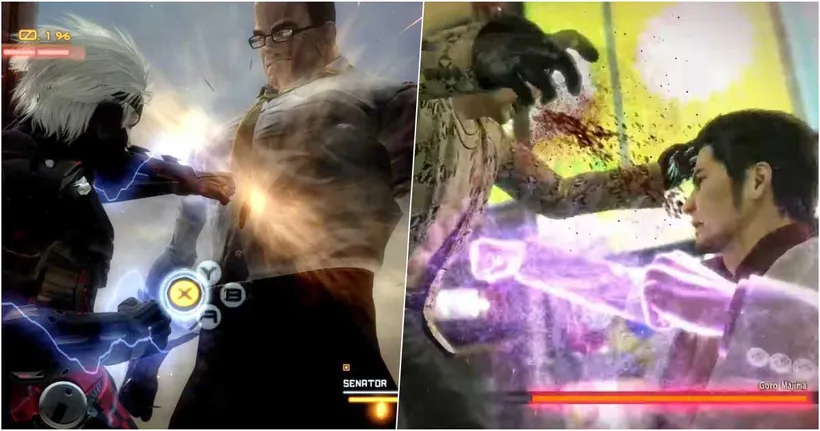 มีมจาก Metal Gear Rising ฉาก Raiden ต่อย Armstrong กลับมาเป็นฮิตอีกครั้ง