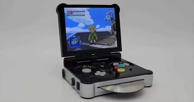 เกมเมอร์นักประดิษฐ์ เนรมิต GameCube ให้เป็นเครื่องพกพาแบบแฟนเมดได้สำเร็จ