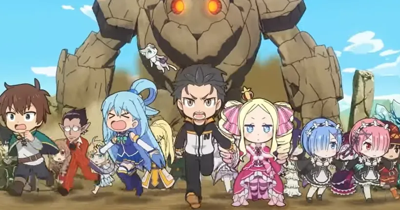 Isekai Quartet ฉบับมูฟวี่ ปล่อยตัวอย่างใหม่ พร้อมตัวละครออริจินอลของภาคนี้!