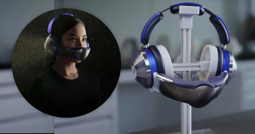 Dyson เปิดตัวหน้ากากกรองอากาศดีไซน์ล้ำยุค ที่ฟิวชั่นคู่กับเฮดโฟน
