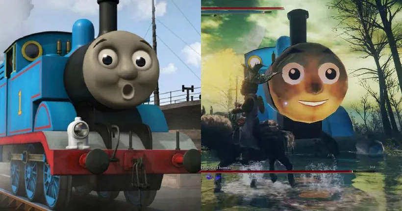 มาอีก! โผล่ Mod ใหม่ที่เนรมิตน้องรถไฟ Thomas มาเป็นบอสในเกม Elden Ring