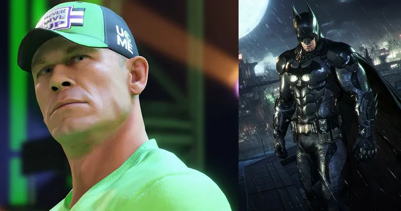งานนี้มันส์! เมื่อเกมเมอร์มือดีรังสรรค์ตัวละคร Batman ต่อสู้กับ Peacemaker ในเกม WWE 2K22
