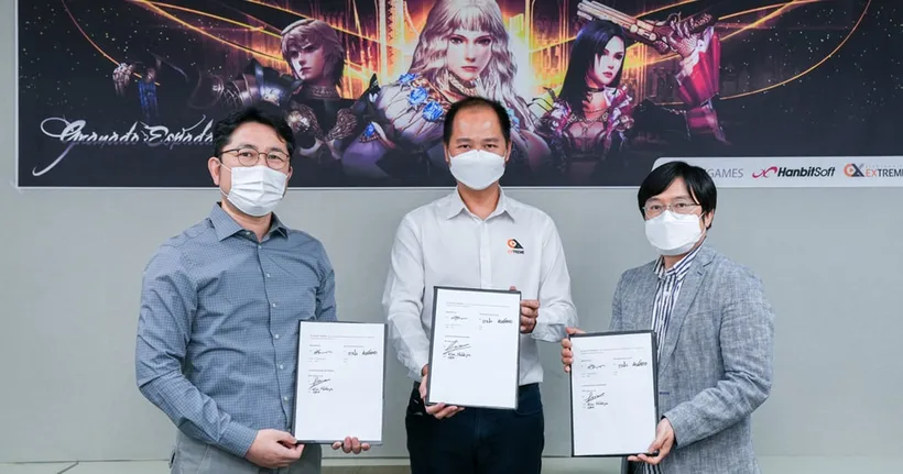 Electronics Extreme บินลัดฟ้าเซ็นสัญญานำเกม Granado Espada มาเปิดให้บริการในไทยอย่างเป็นทางการแล้ว