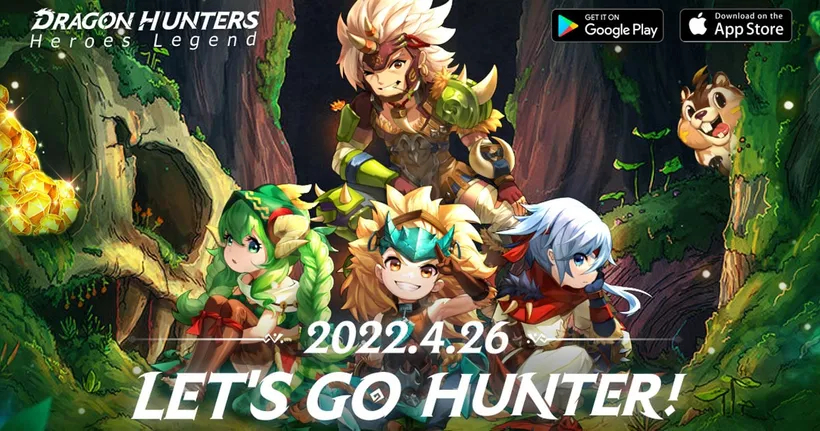 ใกล้ได้เล่นแล้ว ! Dragon Hunters: Heroes Legend ประกาศเตรียมเปิด OBT 26 เมษายนนี้!