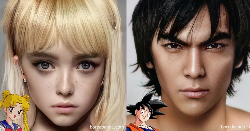 จะเป็นอย่างไรเมื่อศิลปินดิจิทัลนำเทคโนโลยี AI มารังสรรค์ตัวการ์ตูนให้กลายเป็นคนจริง!
