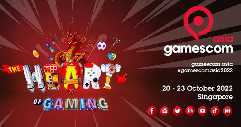 Gamescom Asia จะถูกจัดขึ้นระหว่างวันที่ 20-23 ตุลาคม