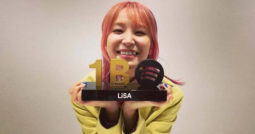 เพลงของนักร้องอนิเมะ LiSA มียอดฟังบน Spotify ทะลุพันล้านครั้งแล้ว