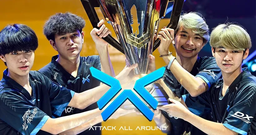 ทีมไทย Attack All Around คว้าแชมป์โลก FreeFire พร้อมเงินรางวัล 17 ล้านบาท!