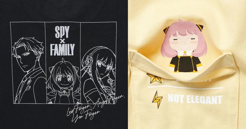 Uniqlo เตรียมขายเสื้อ UT เอเลแกนท์สวยๆของ Spy x Family ต้นเดือนหน้า