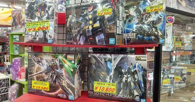 พ่อค้ารีเซลล์ Gunpla เผยว่าเดือนหนึ่งทำรายได้กว่า 1 แสนเยน!
