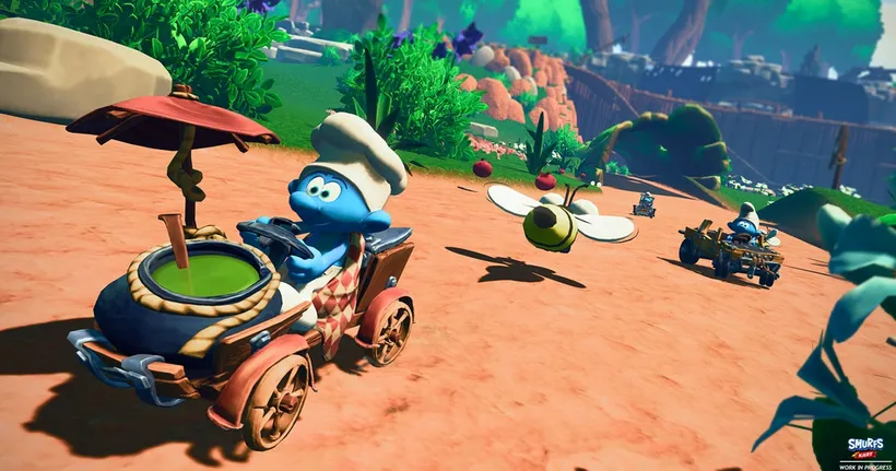 Smurfs Kart เกมแข่งรถของภูติน้อยสีฟ้า เตรียมลงเครื่อง Switch