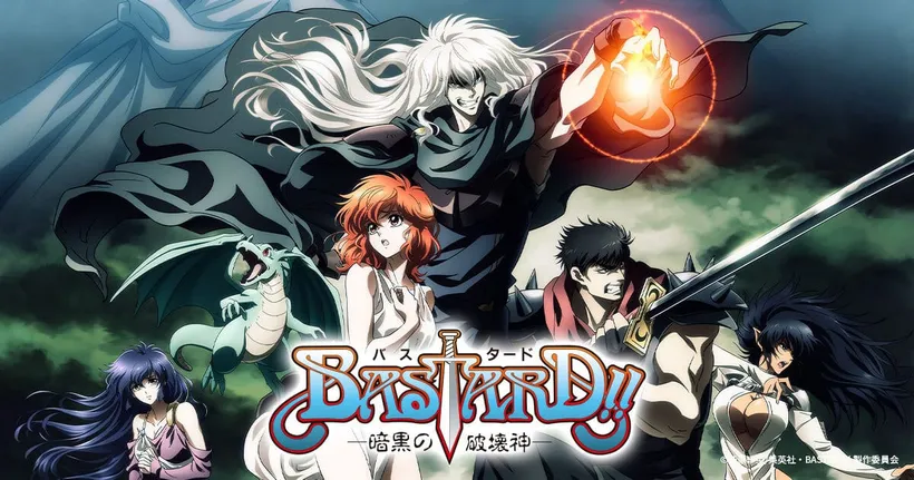 Bastard!! ฉบับอนิเมะครึ่งหลังเตรียมฉายบน Netflix กันยายนนี้