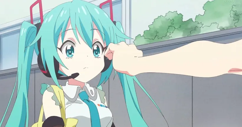 Hatsune Miku ปรากฎตัวเป็นแขกรับเชิญในอนิเมะ Jashin-chan Dropkick X!