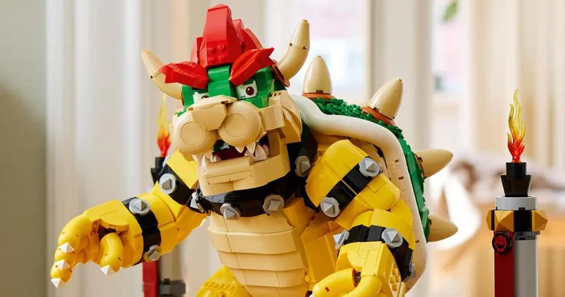 LEGO Bowser จากเกมตระกูล Super Mario เตรียมวางจำหน่าย 1 ตุลาคมปีนี้