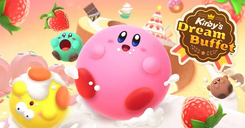 สงครามอาหาร! เกมแกล้งเพื่อน Kirby’s Dream Buffet เล่นได้ 4 คนมาหน้าร้อนนี้