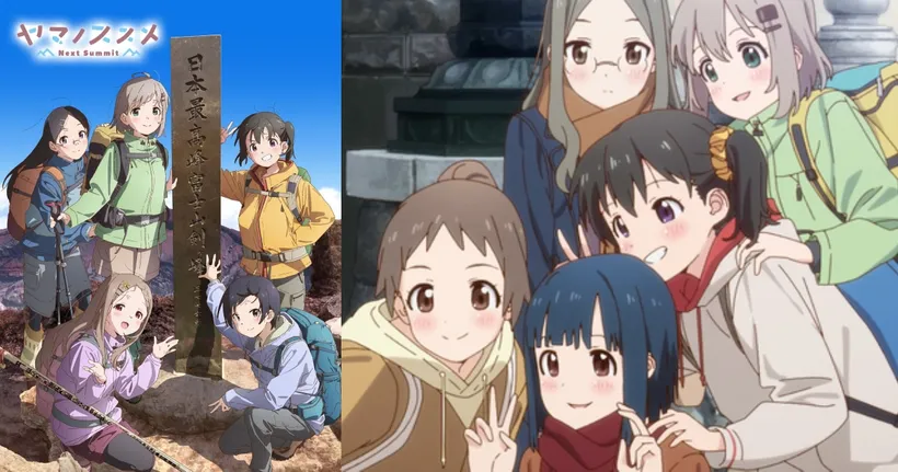 Yama no Susume Next Summit ปล่อยภาพคีย์วิชวลและ PV ที่ 2 เตรียมฉาย 4 ตุลาคมนี้!