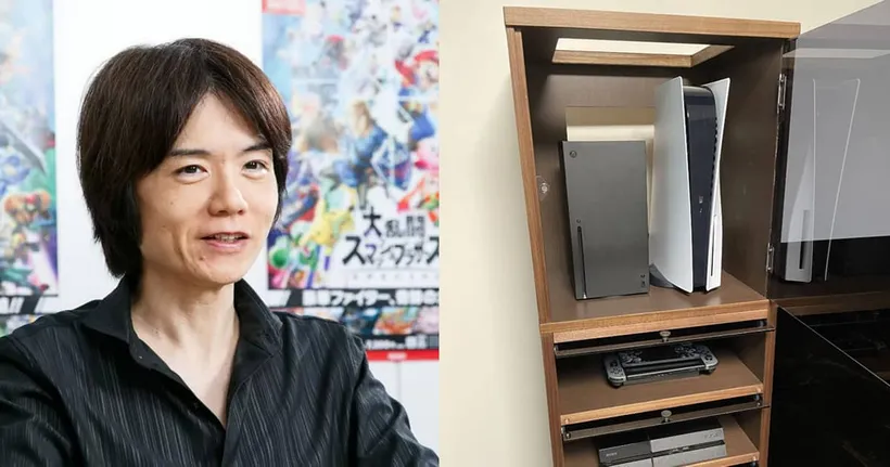 คุณ Sakurai ครีเอเตอร์ผู้สร้าง Smash Bros. โชว์ตู้เก็บเครื่องเกมที่สั่งทำพิเศษ