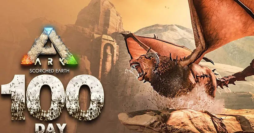 ARK 100 วัน ในดินเเดนทะเลทราย !! EP.4 (พากษ์นรก)