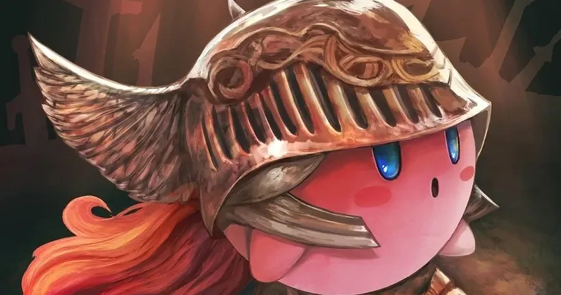 ชมภาพแฟนอาร์ตงาม ๆ แบบครอสโอเวอร์ระหว่างเกม Kirby กับเกม Elden Ring