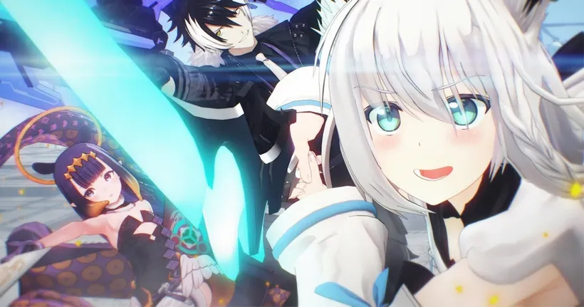 PSO2NGS x hololive ปล่อยออริจินอลอนิเมะสั้นกับ 3 VTuber ตะลุยโลก PSO!