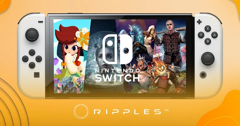Ripples เกมลดราคาบน Nintendo Switch สูงสุด 80% ตั้งแต่วันนี้ ถึงวันที่ 2 ตุลาคม 2022 นี้
